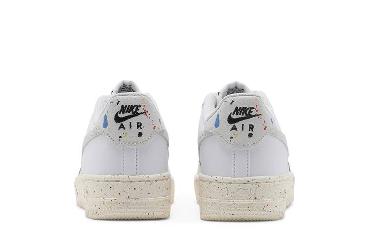 GS) Nike Air Force 1 LV8 3 'Paint Splatter - White' DJ2598-100