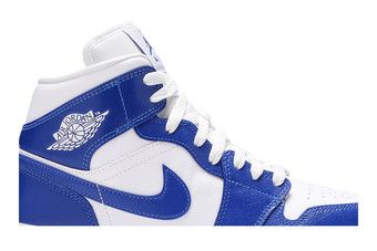 Buy Wmns Air Jordan 1 Mid 'Kentucky Blue' - BQ6472 104 | GOAT