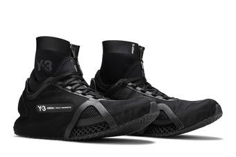 Buy Adidas Y-3 Runner 4D IOW High 'Black' - GZ9141 | GOAT
