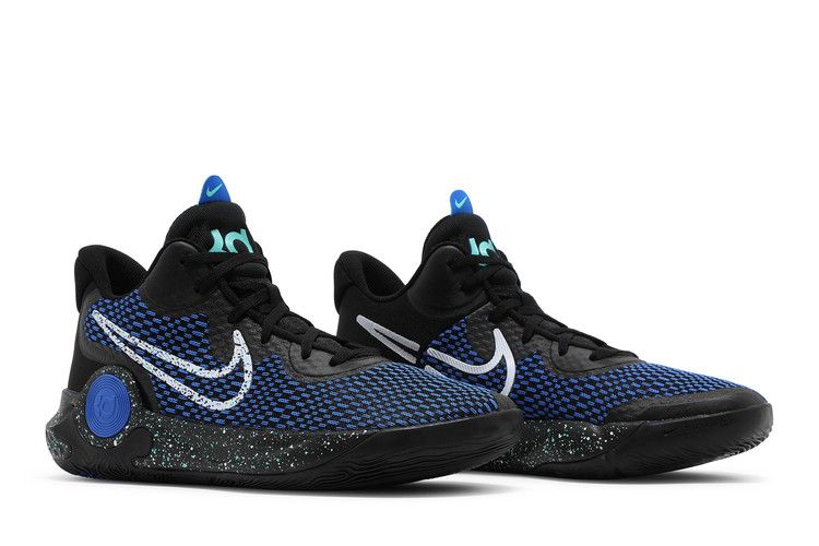 Nike KD Trey 5 IX Mid Mens Basketball Shoes Blue Black CW3400-400 NEW Multi  Sz 