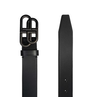 Buy Balenciaga BB Large Belt 'Black' - 570370 1CH07 1000 | GOAT
