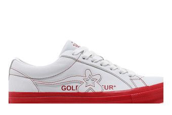 converse golf le fleur red