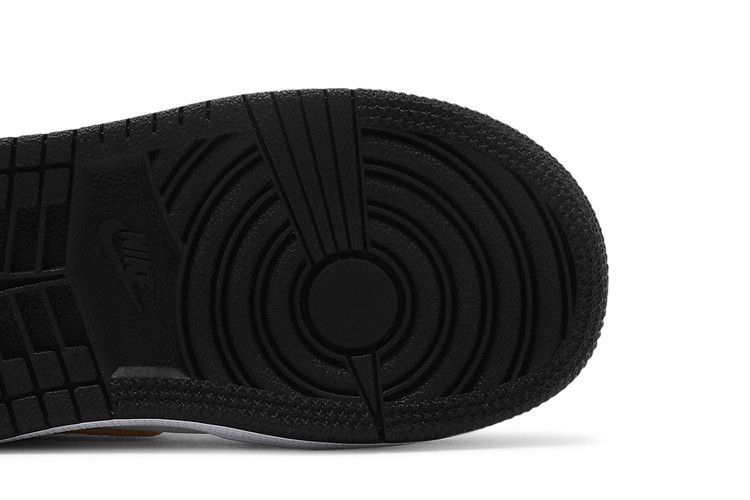 Air Jordan 1 Mid Td Black University Gold