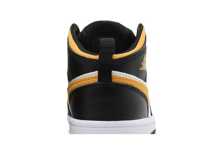 Air Jordan 1 Mid Td Black University Gold