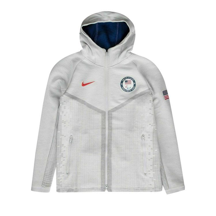 Nike Sportswear Windrunner Tech Pack Hoodie Pure Platinum/Blue Void