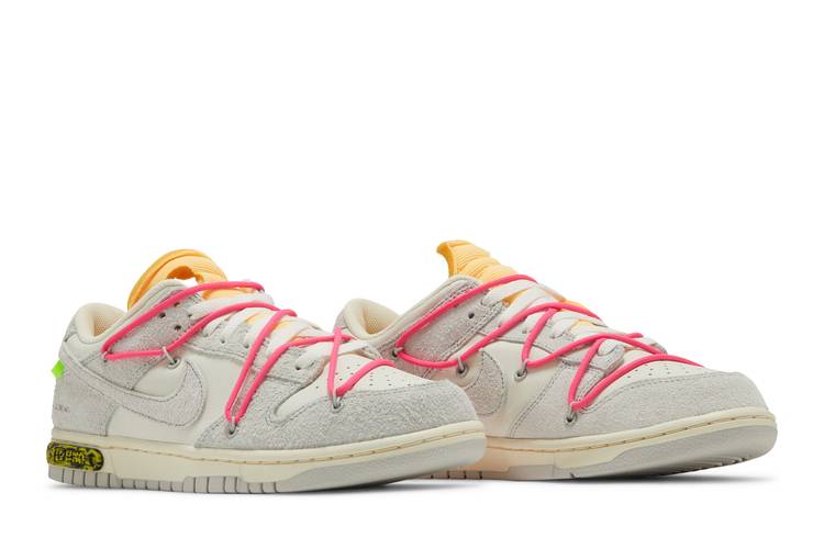 nike off white dunk low the50 lot17