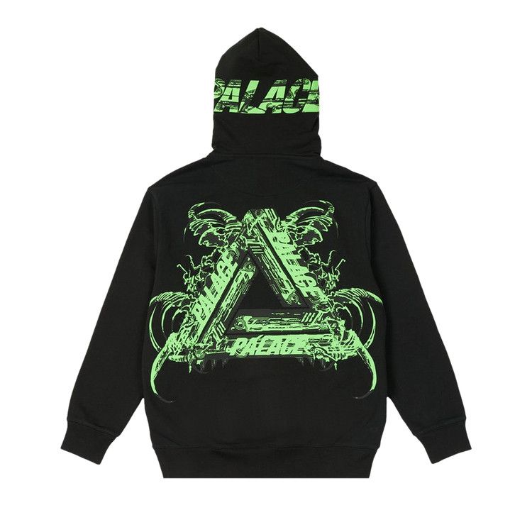 トップス L PALACE HIM TRI-GRAM HOOD BLACK Palace Tri Smoke Hood Black Men's - SS16 - US