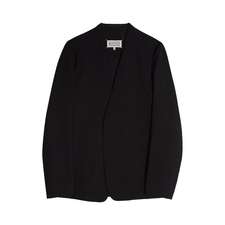 Mm6 Maison Margiela Collarless Jacket, Brand Size 42 (US
