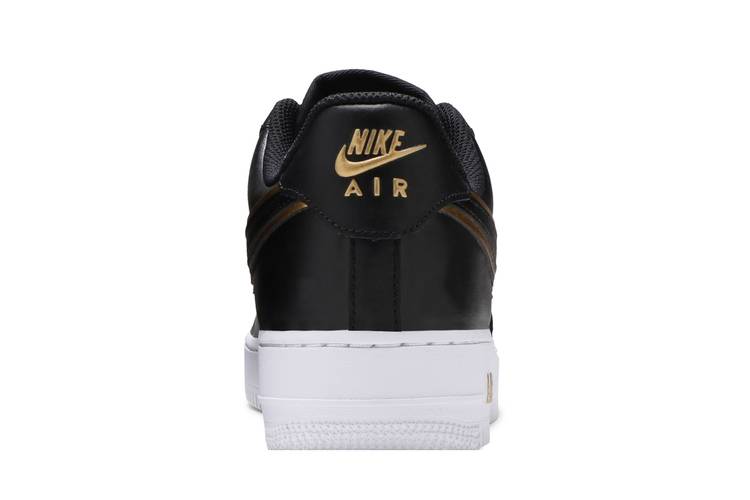 Nike Air Force 1 LV8 Black Metallic Gold Sneakers DA8481 001 Men size