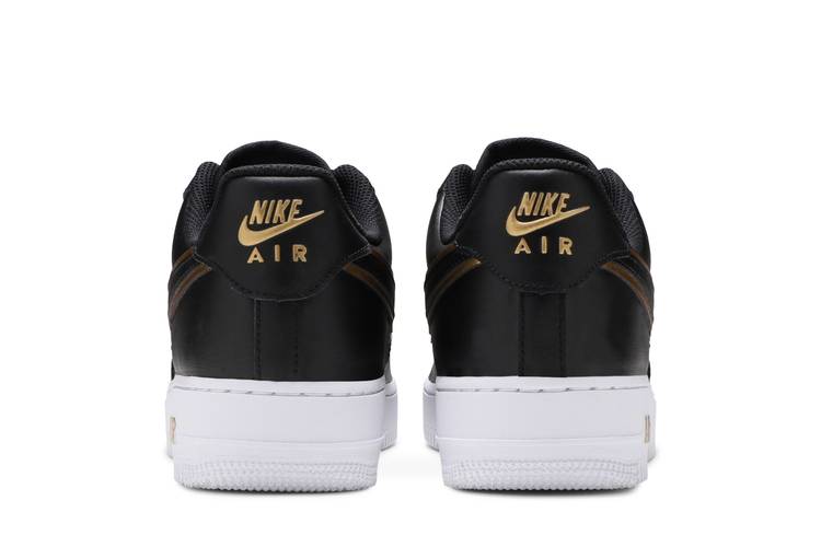 Size+8+-+Nike+Air+Force+1+Black+Metallic+Gold+White+-+da8481001