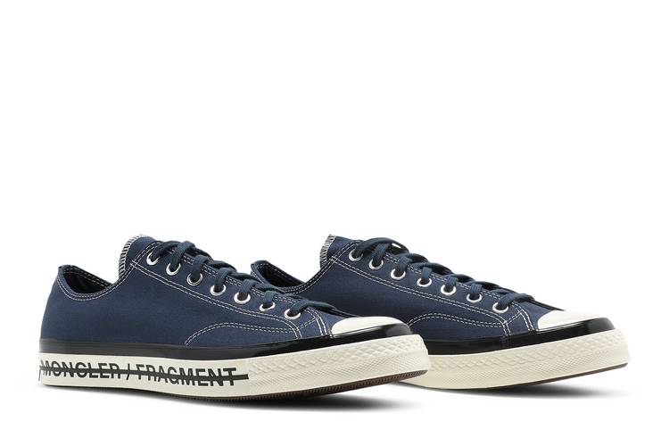 BillrichardsonShops - Converse кеді балетки  Converse x Moncler Fragment Chuck  Taylor 70 Ox Schwarz Herren 5 Damen 7 169069c - Converse x Golf Wang Chuck  70 Ox Shoes