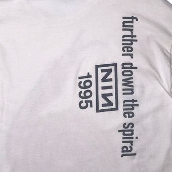Buy Vintage Nine Inch Nails Further Down The Spiral Tee