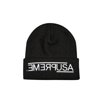 Supreme USA Beanie 'Black'