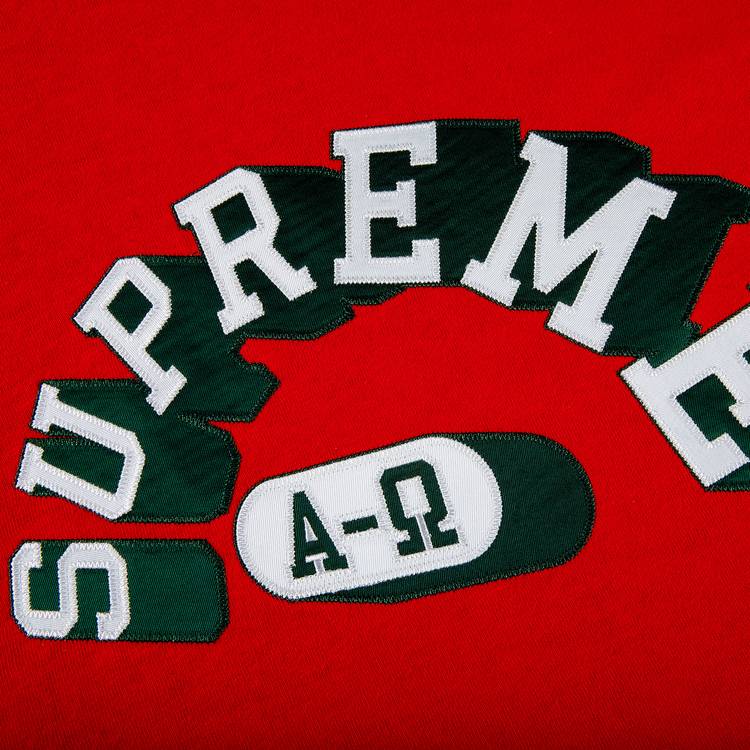 Buy Supreme Alpha Omega Short-Sleeve Top 'Red' - FW21KN77