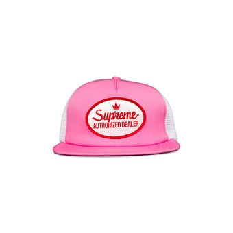 Buy Supreme Authorized Mesh Back 5-Panel 'Pink' - FW21H135 PINK