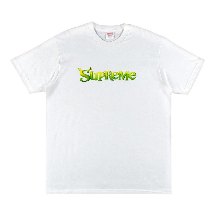 Buy Supreme Shrek Tee 'White' - FW21T35 WHITE | GOAT