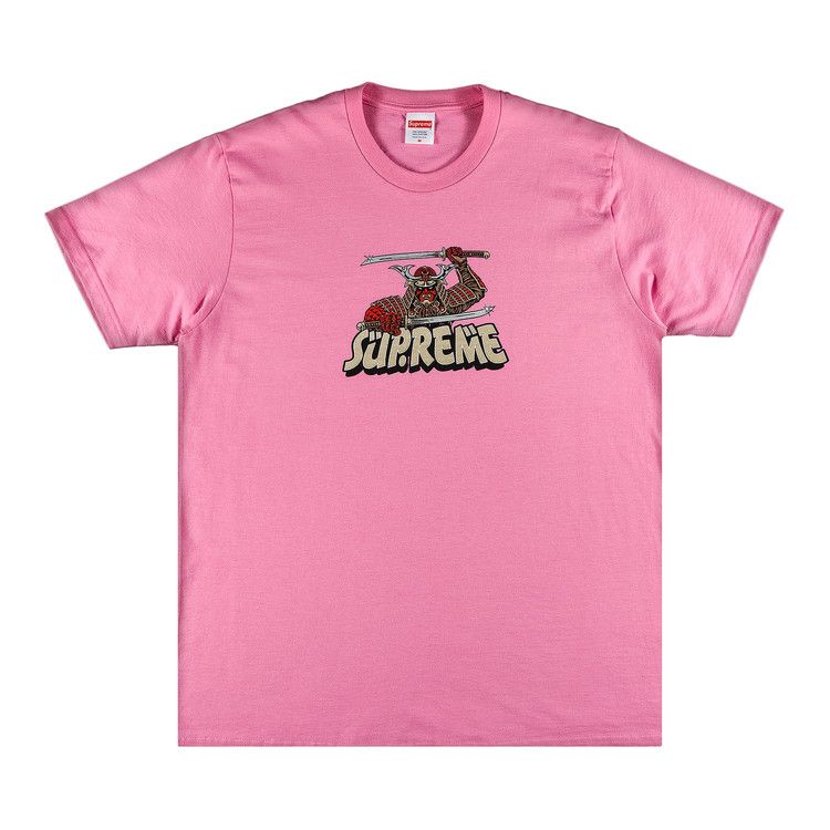 Buy Supreme Samurai Tee 'Pink' - FW21T32 PINK | GOAT
