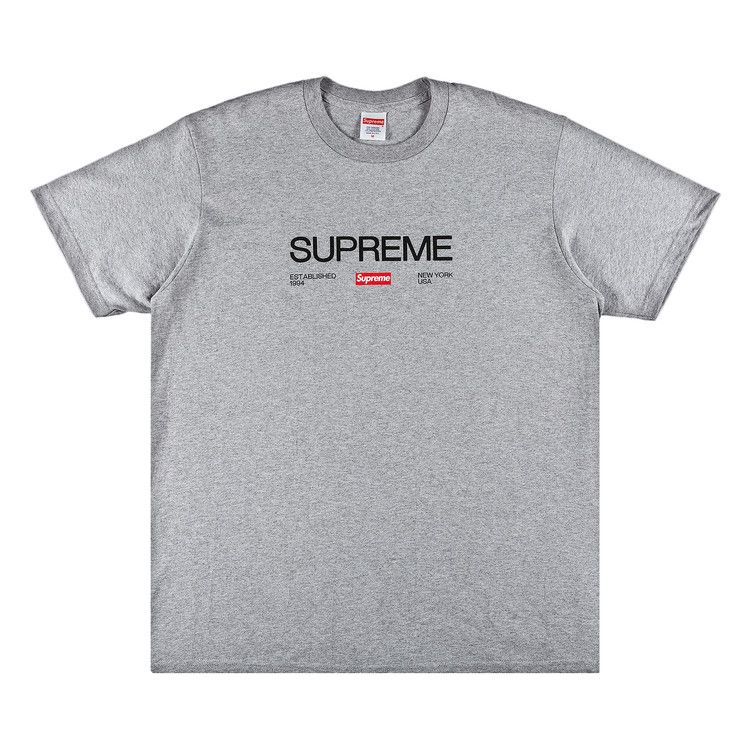 Supreme Est. 1994 T-Shirt Heather Grey