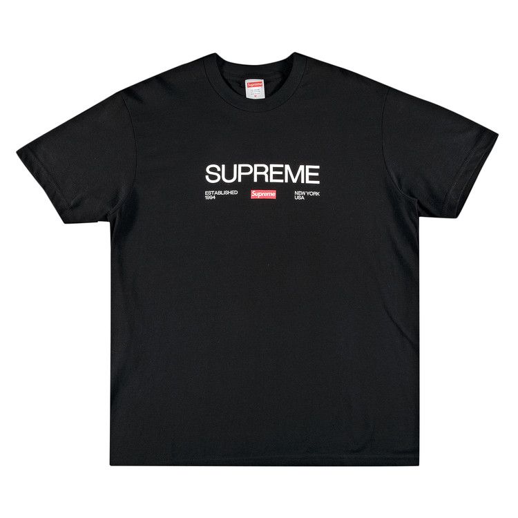 新作★送料/関税込み★Supreme Business Tee Black Supreme Business Tee Blackシュプリーム ビジネスXL メンズ