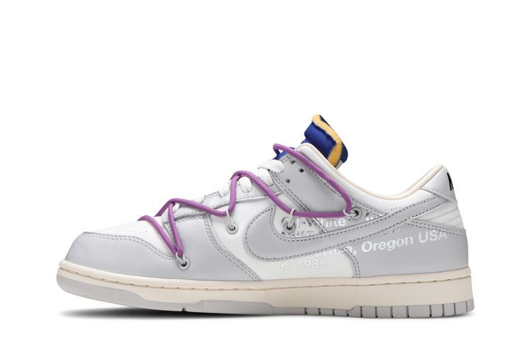 Buy Off-White x Dunk Low 'Lot 48 of 50' - DM1602 107 - White | GOAT