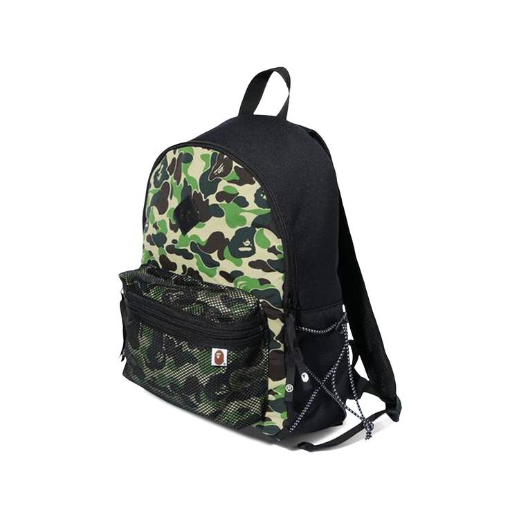 BAPE ABC Camo Bungee Cord Day Pack 'Green' | GOAT