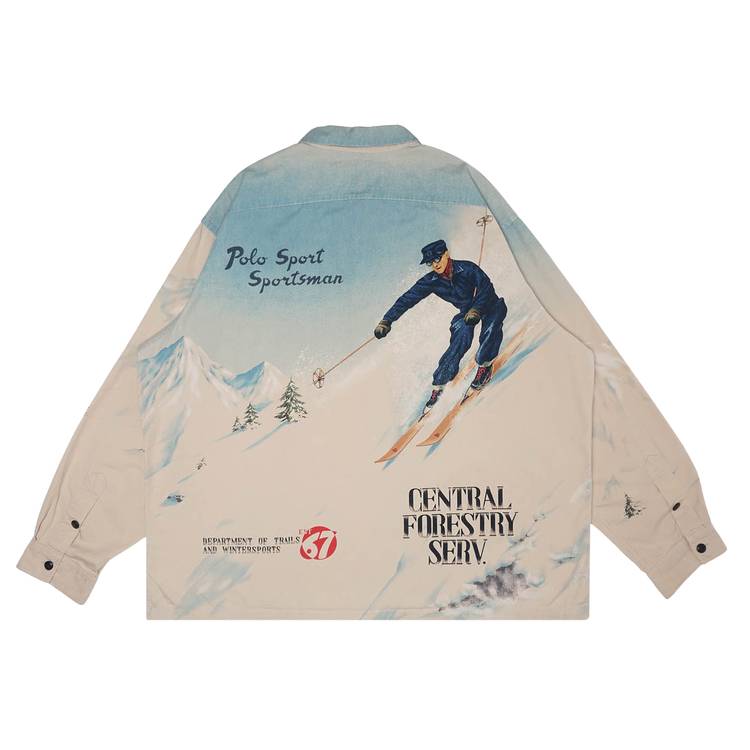 Buy Vintage Polo by Ralph Lauren Early 2000's Sportsman Skier