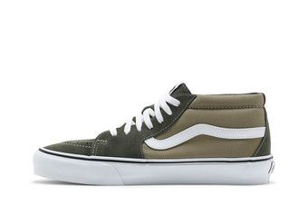 green vans shoes high top