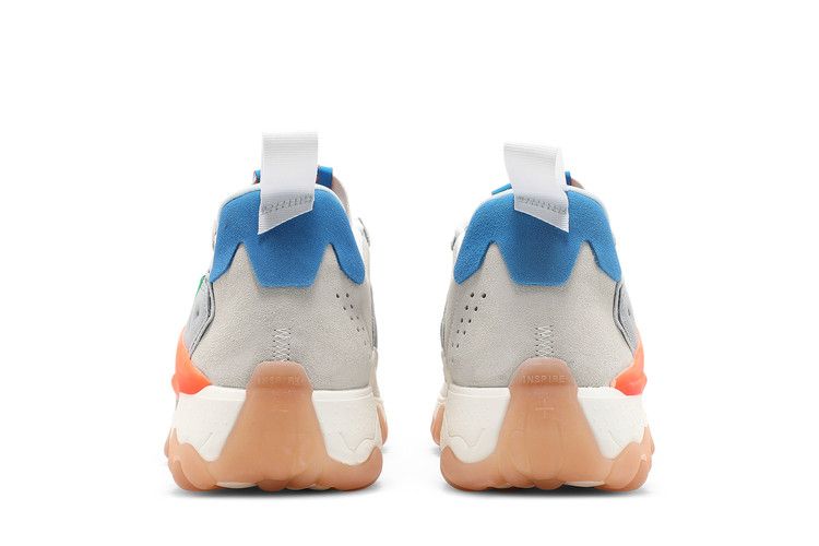 Air Jordan Delta 2 Light Smoke Grey Total Orange
