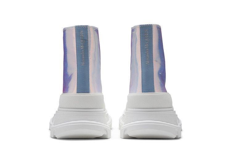 Alexander Mcqueen Wmns Tread Slick Boots 'iridescent'