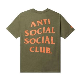 Anti Social Social Club x Undefeated Paranoid outlet Tee