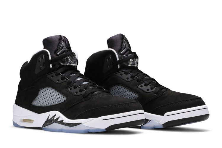 black and white jordan 5 oreo