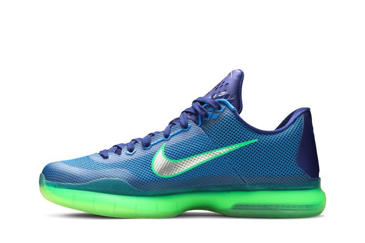 Buy Kobe 10 Emerald City 705317 402 GOAT