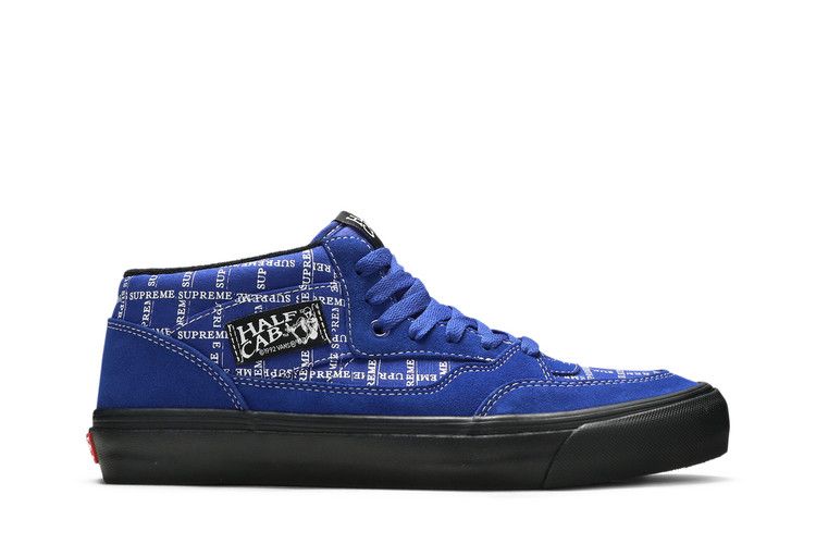Vans Supreme x Half Cab Pro '92 'Logo Pattern - Royal Blue'