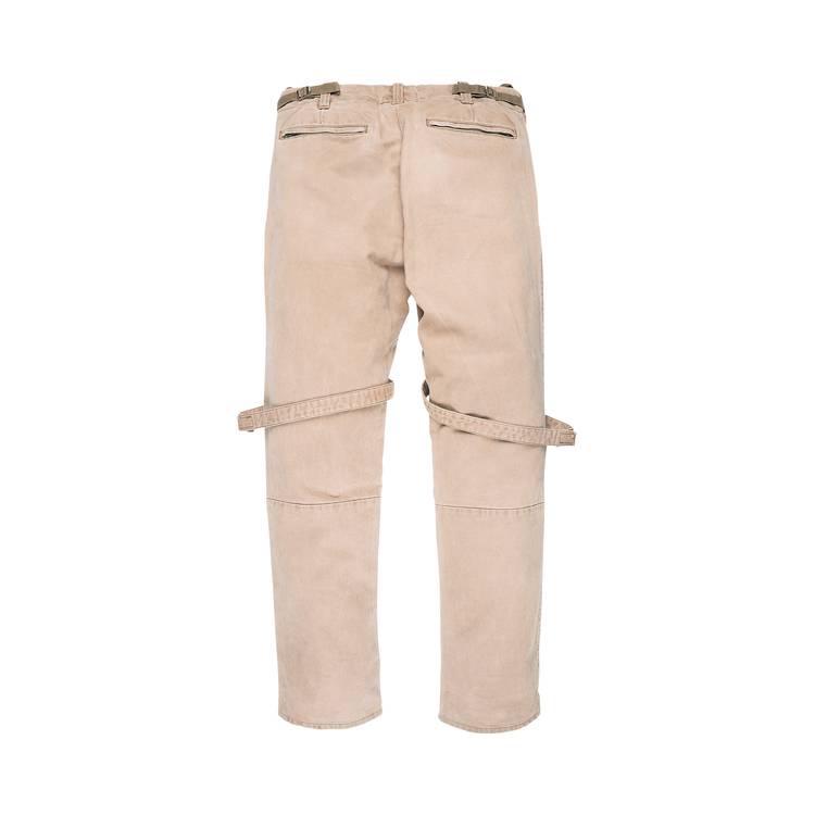Smooth suede goat cargo pants - NAILYS