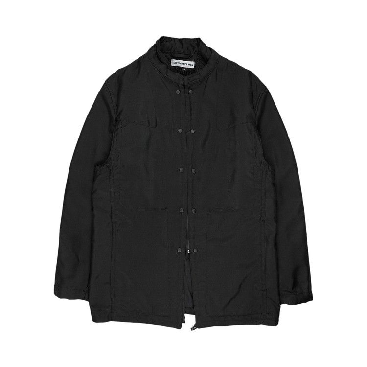 ISSEY MIYAKE マオカラー ジャケット ブラック　archive issey miyake マオカラージャケット - メルカリ