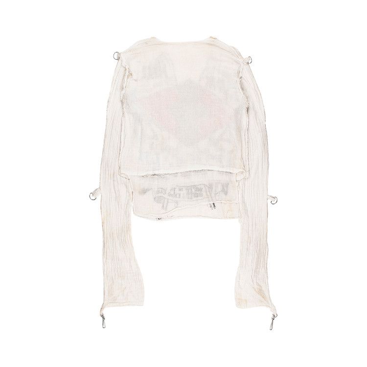 Vintage Vivienne Westwood Original Punk Gang Muslin Shirt 'cream'