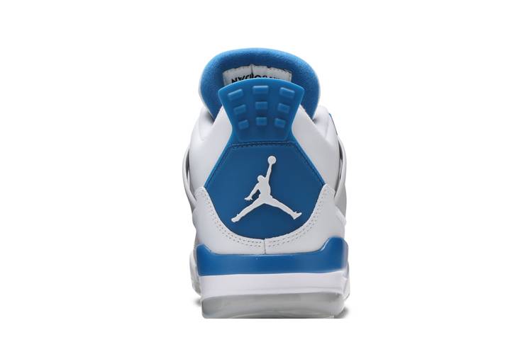 Nike Air Jordan 4 Golf Shoe, White/Military Blue