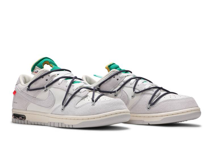 Buy Off-White x Dunk Low 'Lot 20 of 50' - DJ0950 115 - White | GOAT