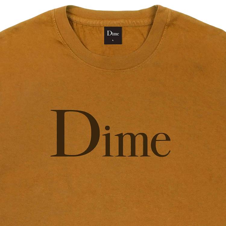 Buy Dime Classic T-Shirt 'Coffee' - DIME5016COF | GOAT