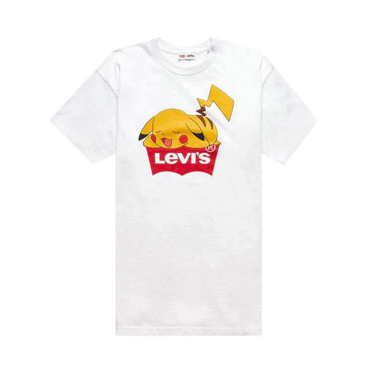 Levi's X PokéMon Pikachu T-Shirt White
