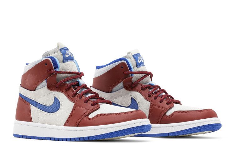 Wmns Air Jordan 1 Zoom Comfort 'redstone'