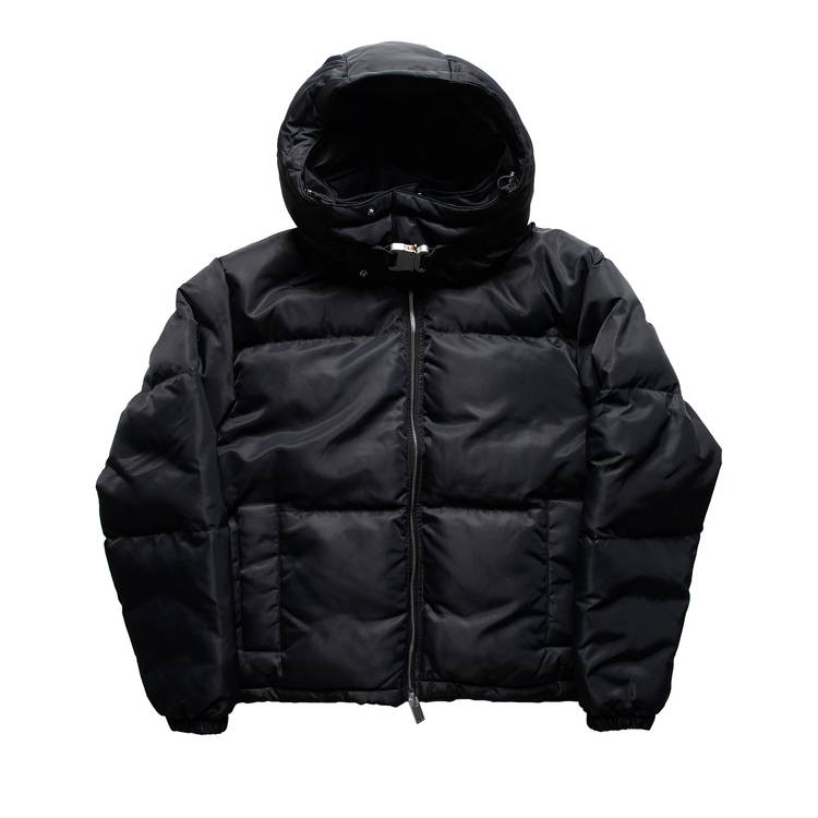 Buy 1017 ALYX 9SM Hooded Puffer Jacket With Buckle 'Black 