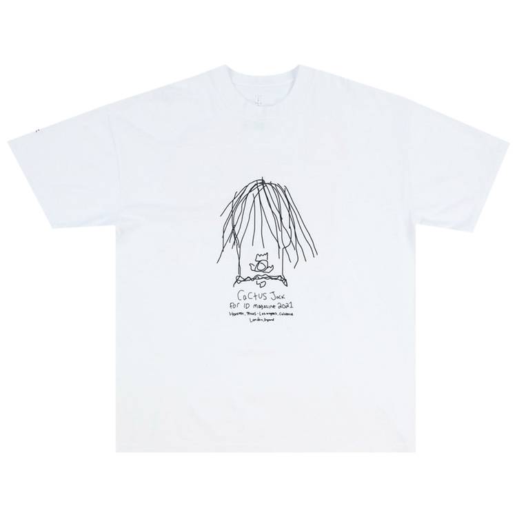 Travis Scott Cactus Jack Logo Tee White – STVTEMENT