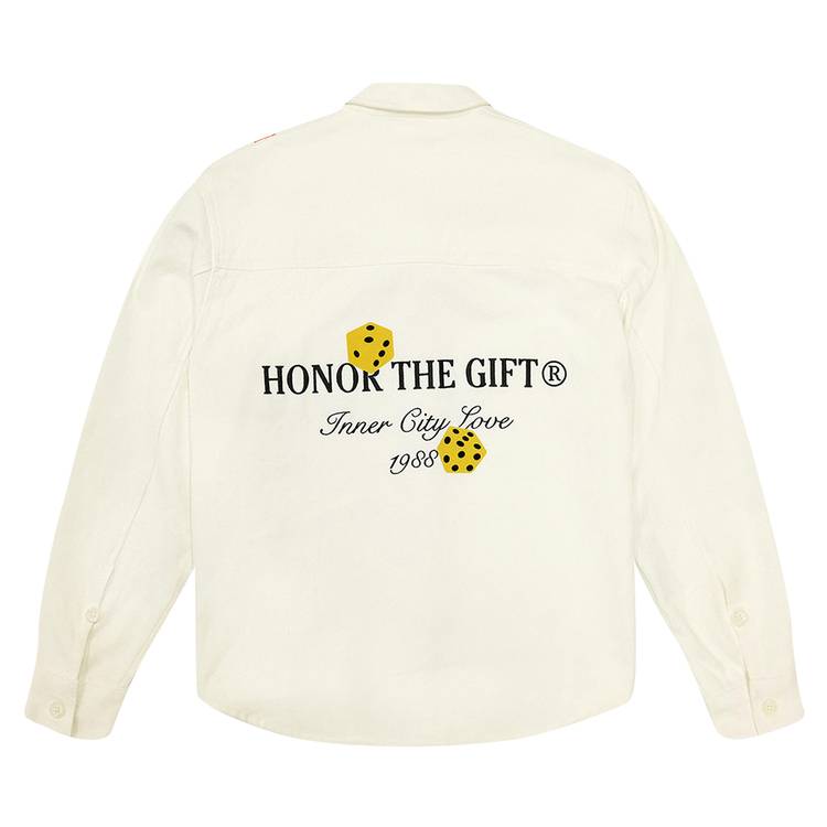 Century Camp Button Up - Bone – Honor The Gift