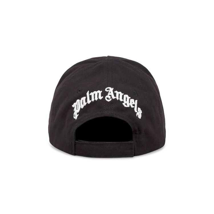 Buy Palm Angels Spray Bear Cap 'Black' - PMLB050F21FAB0011060 | GOAT