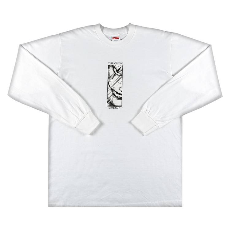 Buy Supreme x The Crow Long-Sleeve Tee 'White' - FW21T42