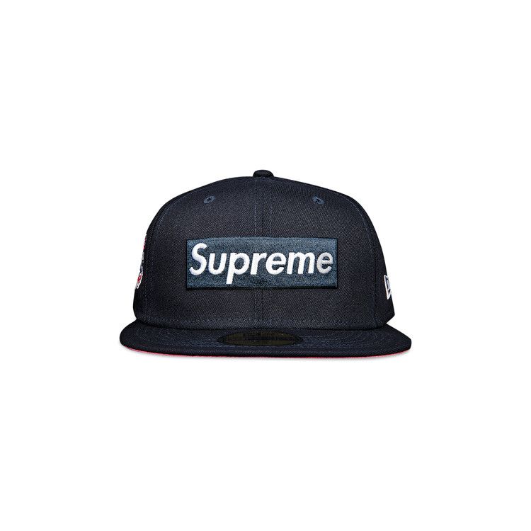 値下Supreme Box Logo MeshBack NewEra Navy！ Supreme Box Logo Mesh Back New Era (SS22) - $48