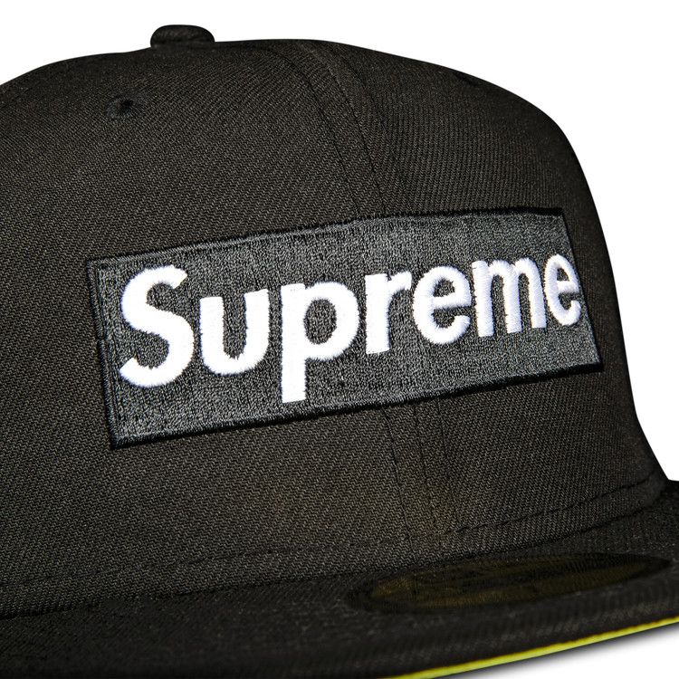 Buy Supreme x New Era Champions Box Logo Hat 'Black' - SS21H30 BLACK