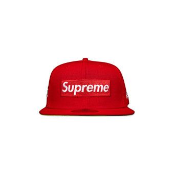 Buy Supreme No Comp Box Logo New Era 'Red' - FW21H67 RED | GOAT