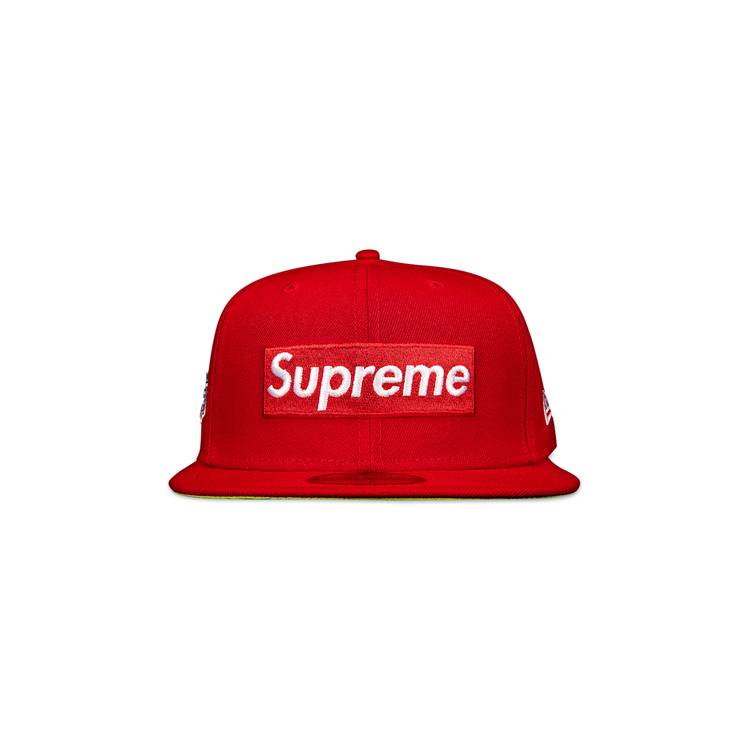 Buy Supreme No Comp Box Logo New Era 'Red' - FW21H67 RED - Red | GOAT